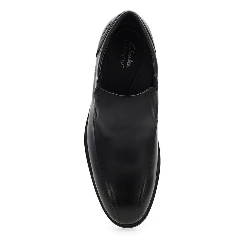 Men's Steadwell Step Slip On Wide Dress Shoe -Black