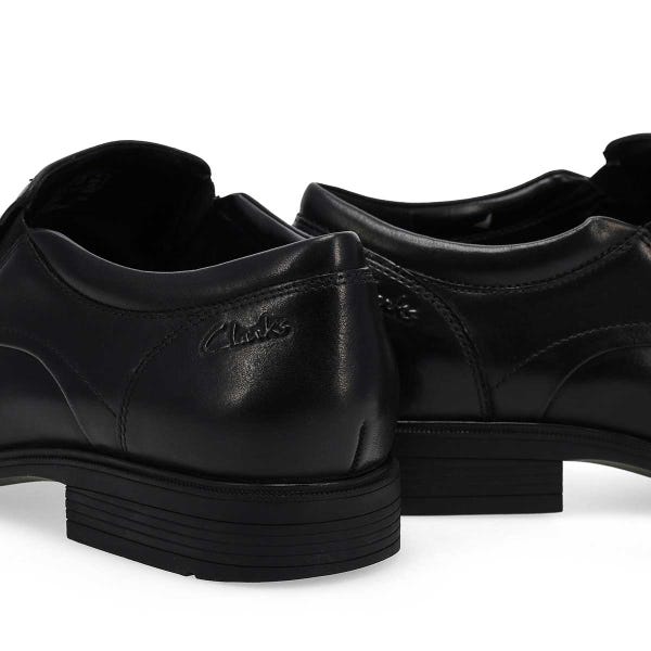 Men's Steadwell Step Slip On Wide Dress Shoe -Black