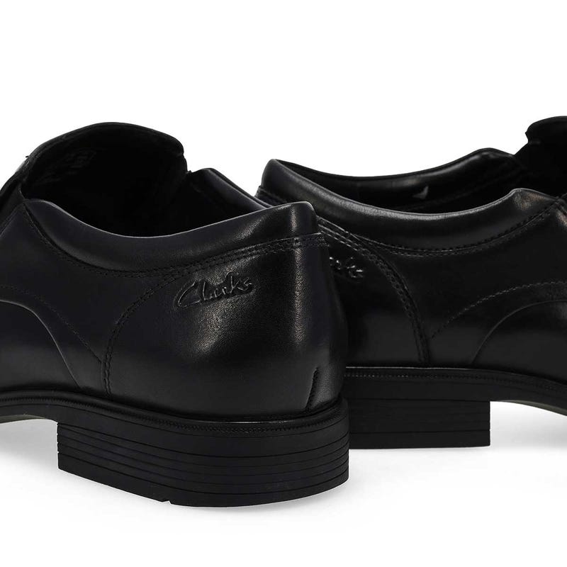 Men's Steadwell Step Slip On Wide Dress Shoe -Black