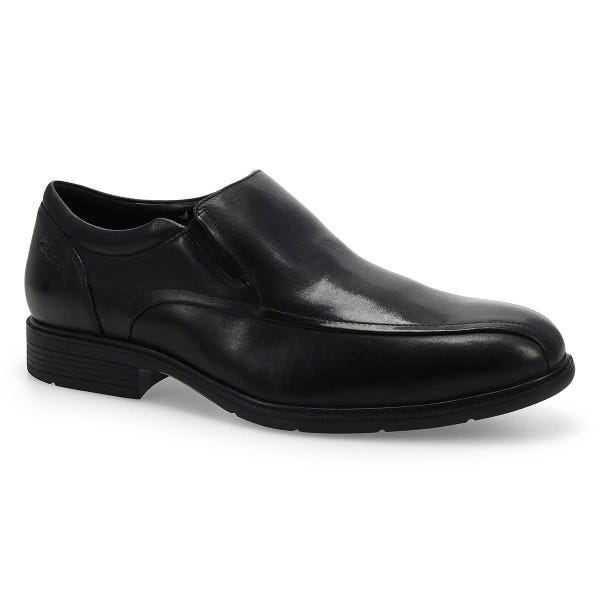 Men's Steadwell Step Slip On Wide Dress Shoe -Black