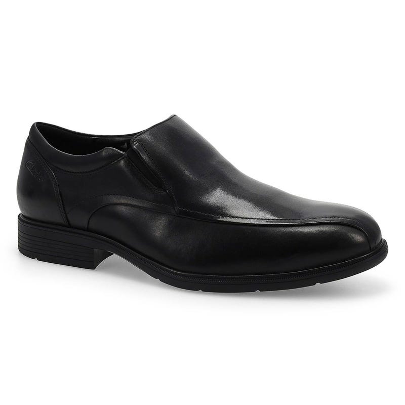 Men's Steadwell Step Slip On Wide Dress Shoe -Black