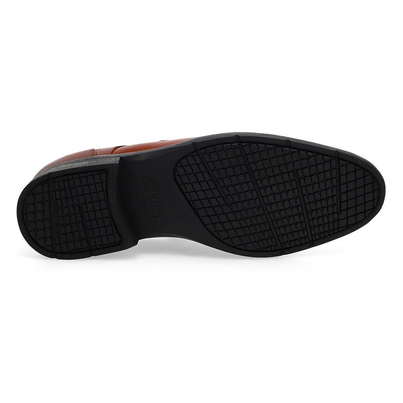 Men's  Steadwell Step Slip On Wide Dress Shoe - Dark Tan