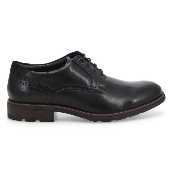Men's Emmet Plain Lace Up Oxford - Black