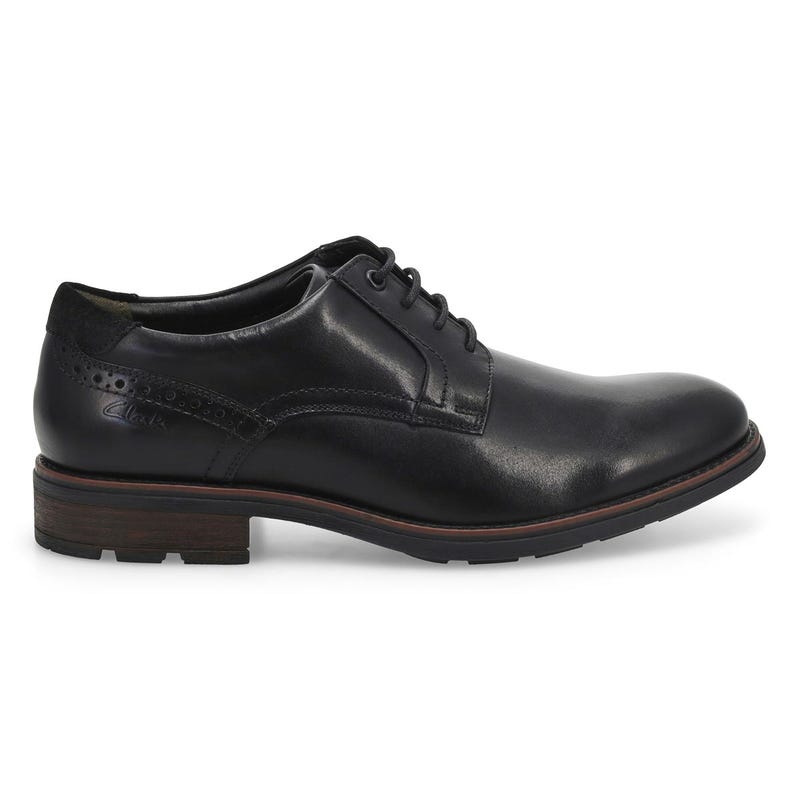 Men's Emmet Plain Lace Up Oxford - Black