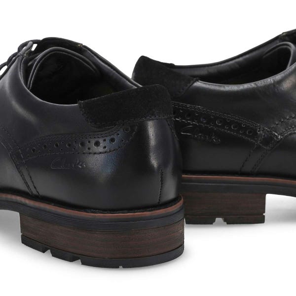 Men's Emmet Plain Lace Up Oxford - Black
