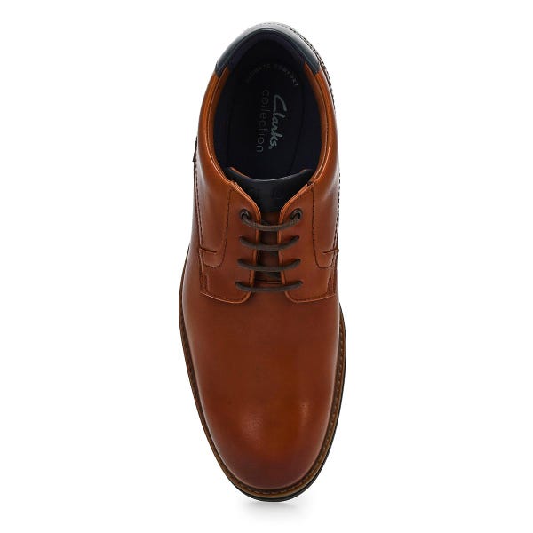 Men's Emmet Plain Lace Up Oxford - Tan