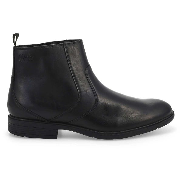 Men's Steadwell Zip Casual Ankle Boot - Black