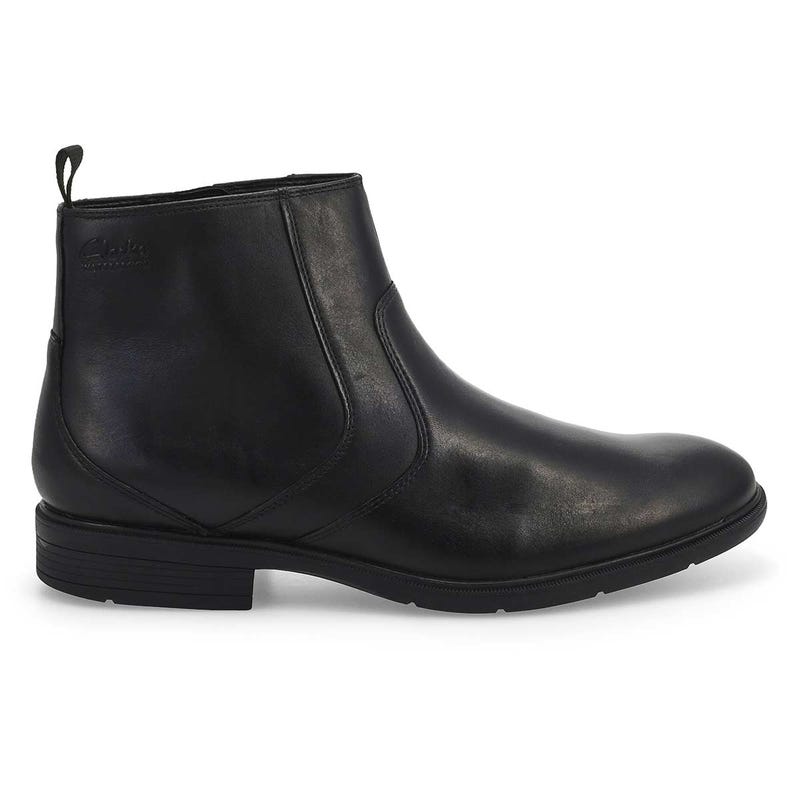 Men's Steadwell Zip Casual Ankle Boot - Black