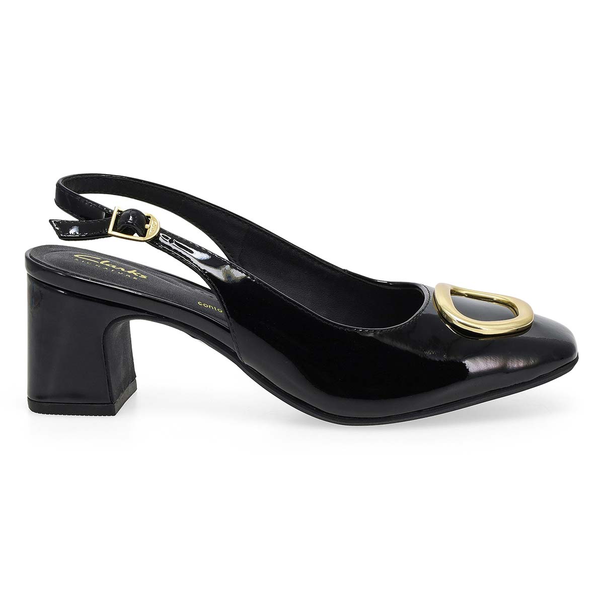 Women's Fernie Sling Dress Heel - Black Patent