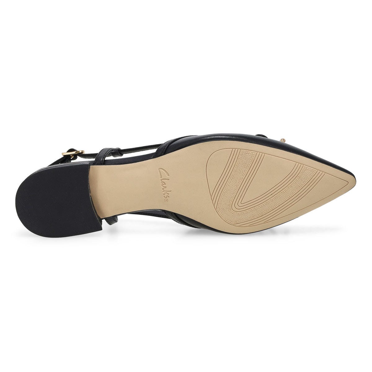 Clarks Women's Sensa15 Bow Dress Flats - Blac | SoftMoc.com
