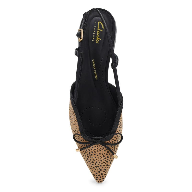 Women's Sensa15 Bow Dress Flats - Animal Print