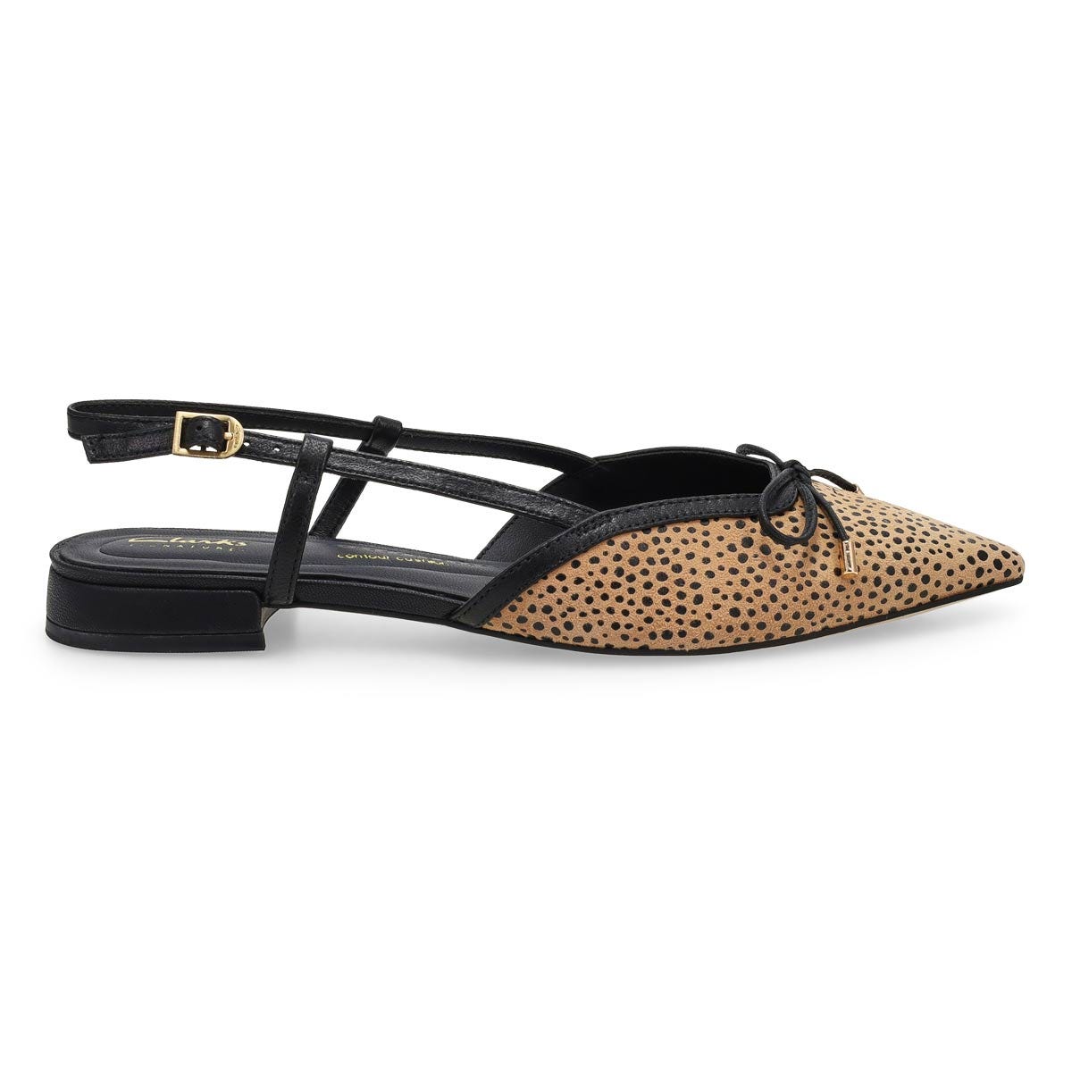 Clarks Women's Sensa15 Bow Dress Flats - Anim | SoftMoc.com
