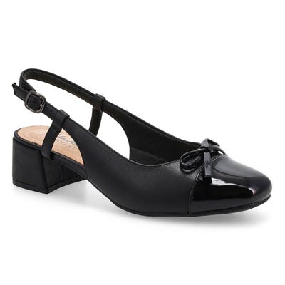 Lds Iridessa Sling Dress Heel - Black