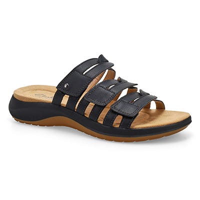 Lds Maelynn Abby Slide Sandal - Black