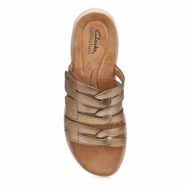 Women's  Maelynn Abby Slide Sandal - Gold Metallic