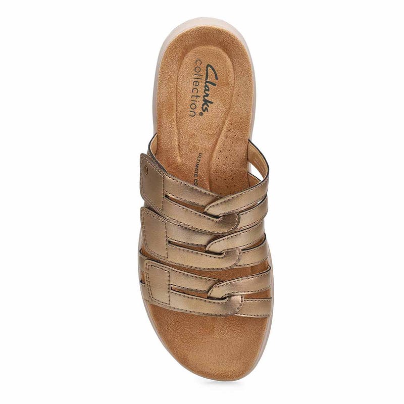 Women's  Maelynn Abby Slide Sandal - Gold Metallic