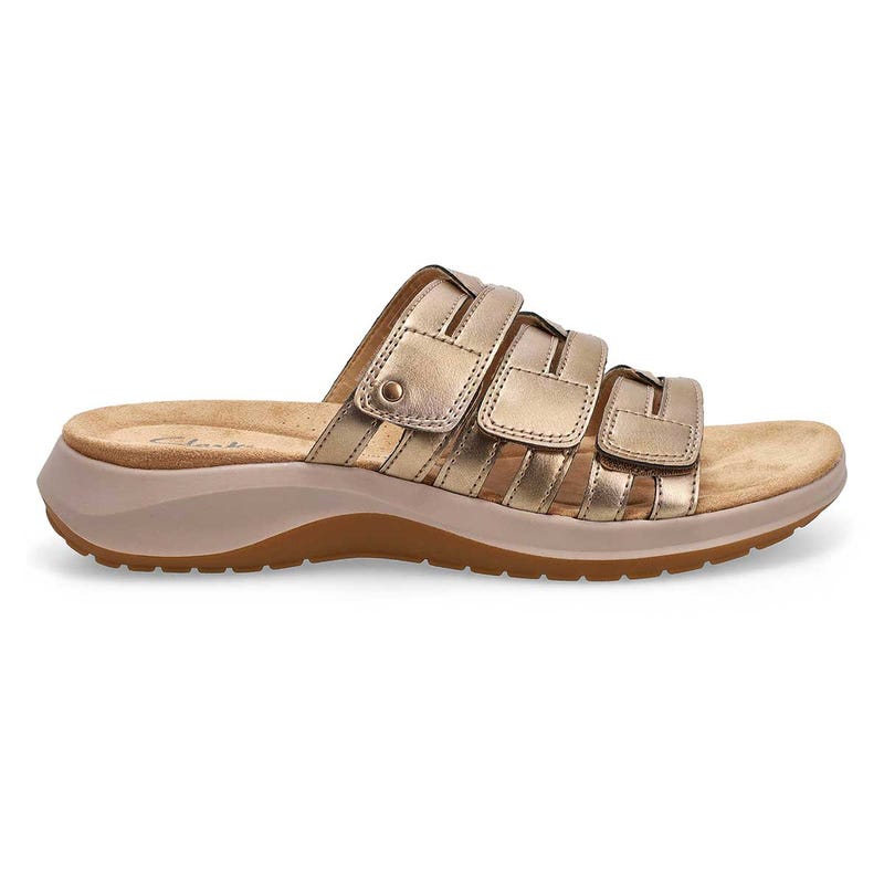 Women's  Maelynn Abby Slide Sandal - Gold Metallic