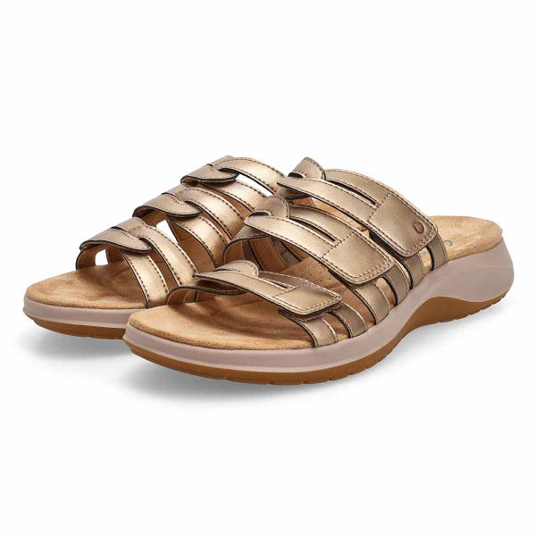 Women's  Maelynn Abby Slide Sandal - Gold Metallic