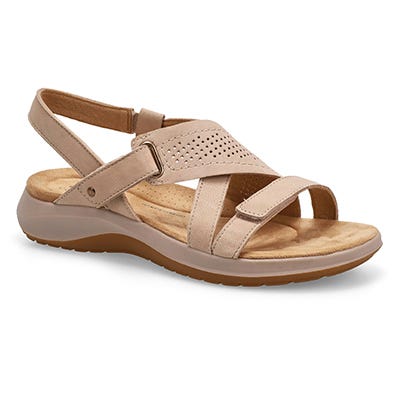 Lds Maelynn Gem Casual Sandal - Sand