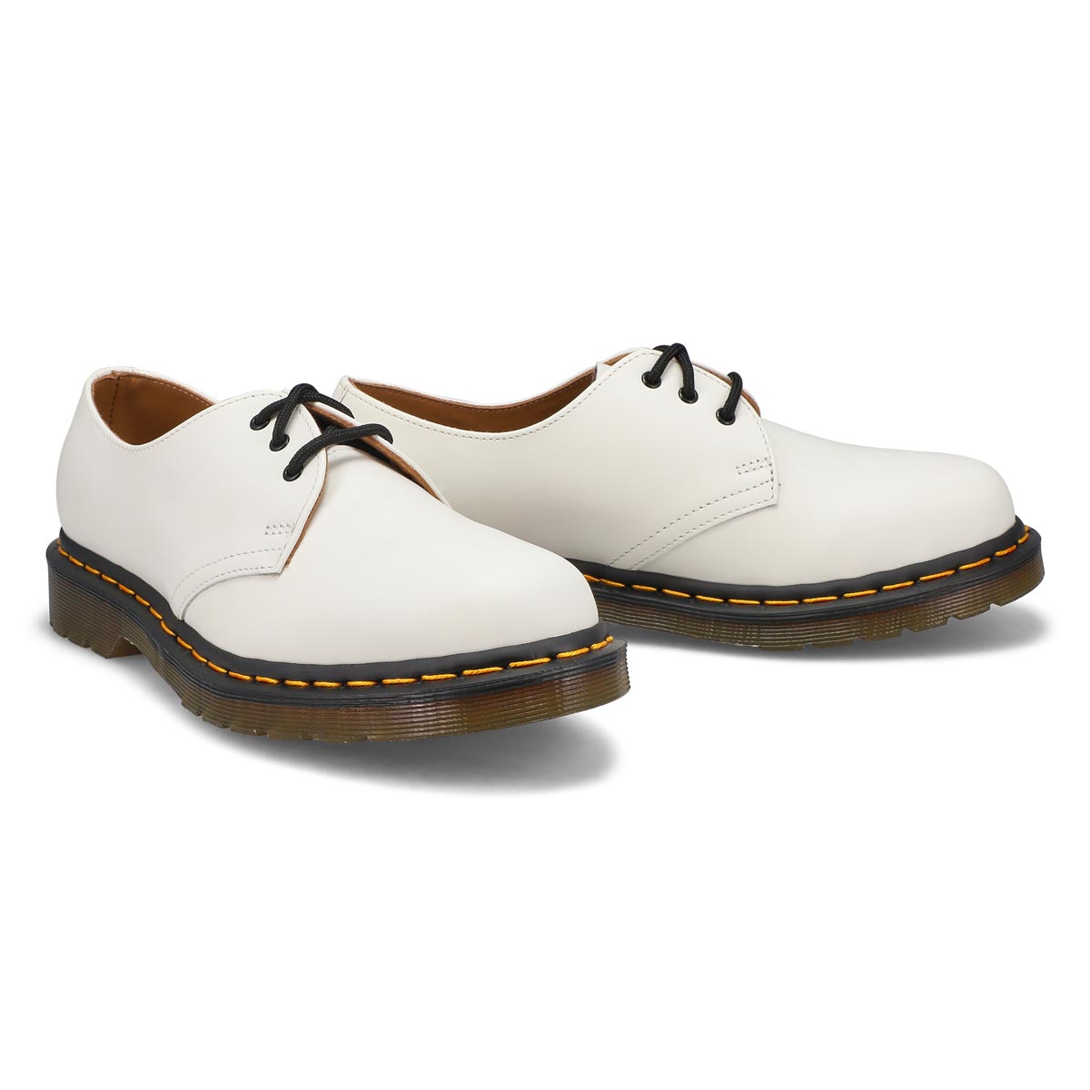 Women's 1461 3-Eye Smooth Oxford- White