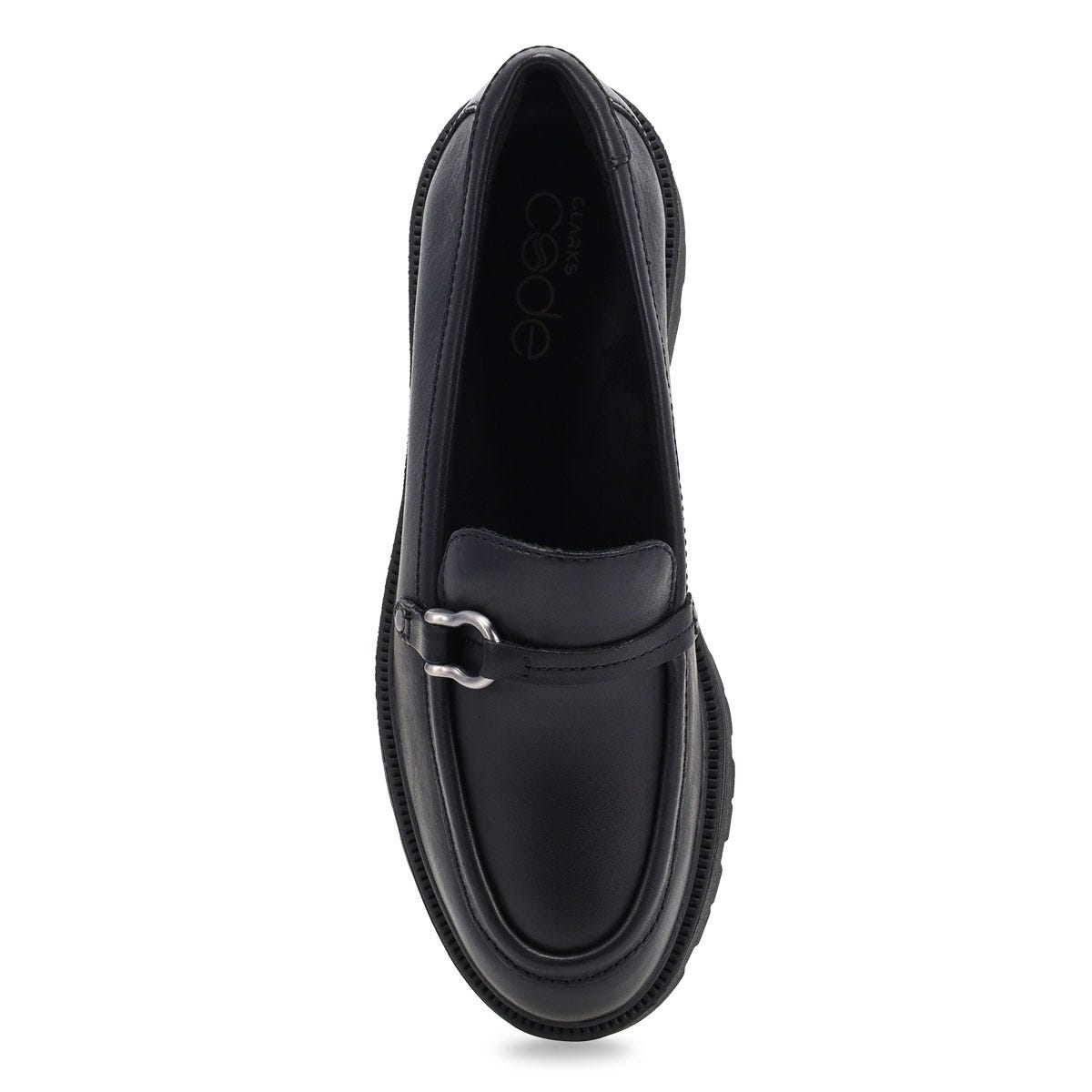 Mocassin habill noir Code L Step pour femmes avec