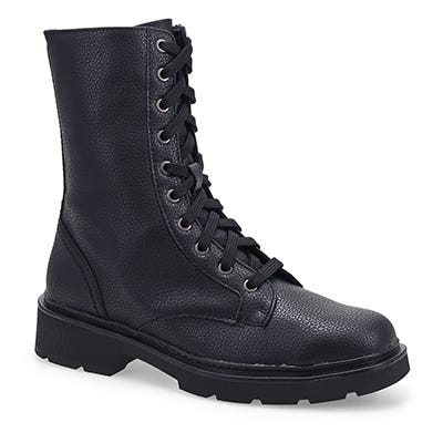 Lds Lauryl Style Lace Up Boot - Black