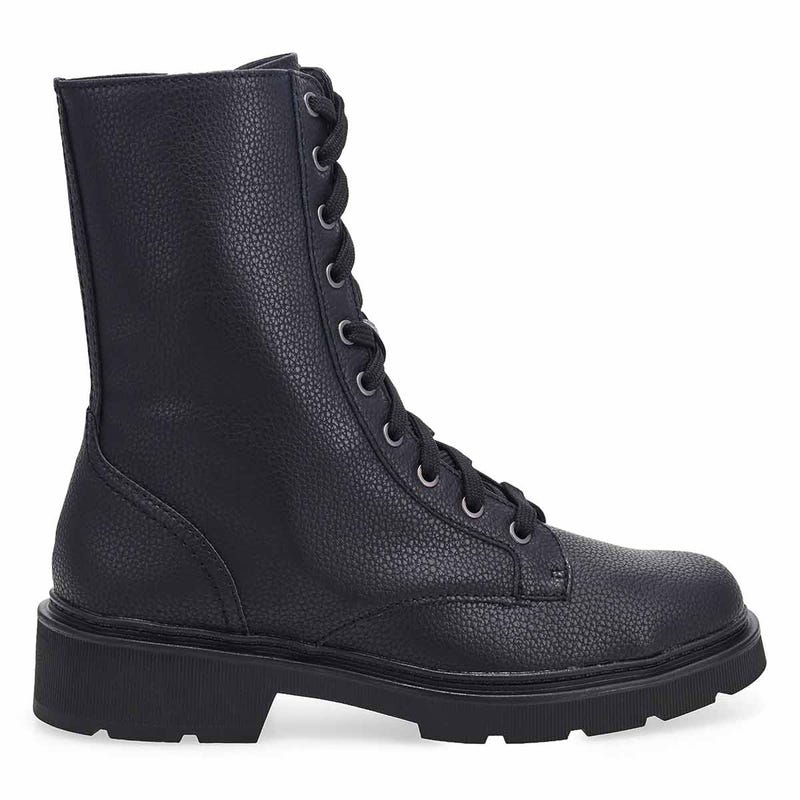 Women's Lauryl Style Lace Up Boot - Black