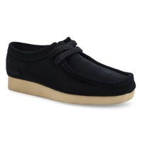 Chaussure décontractée lacée Wallabee Lite pour femmes - suède noir