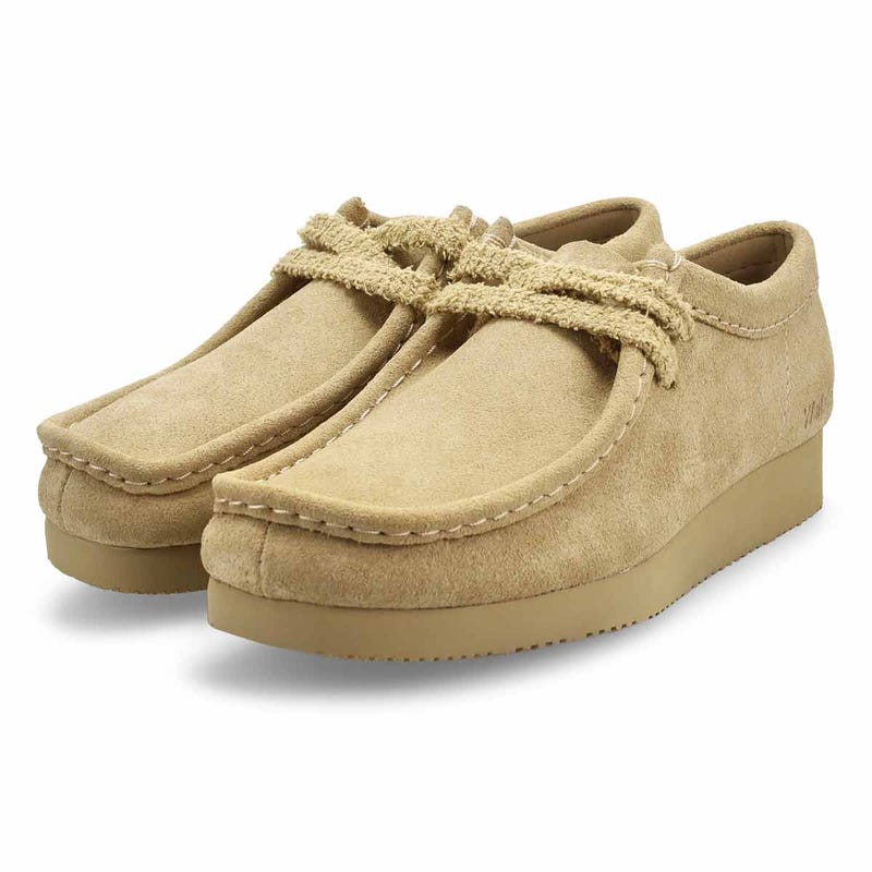 Chaussure décontractée à lacets Wallabee Lite pour femmes - suède érable