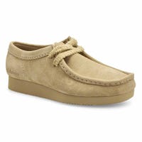 Chaussure décontractée à lacets Wallabee Lite pour femmes - suède érable
