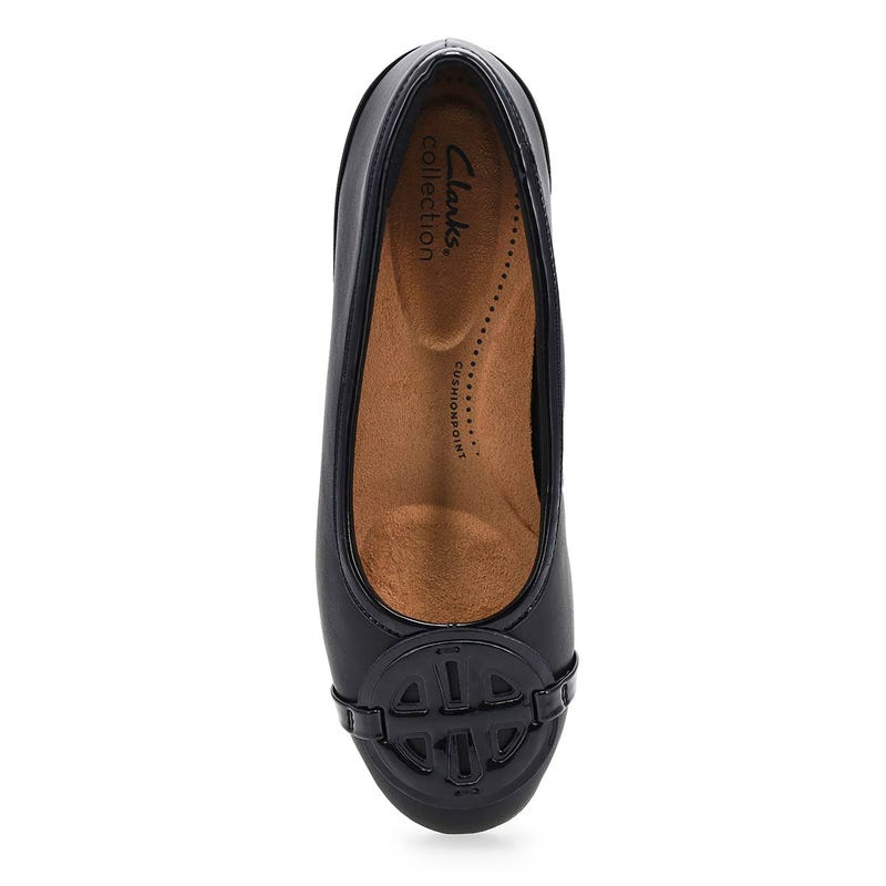 Chaussure habillée à talon Cathrynn Luna pour femmes - Noir