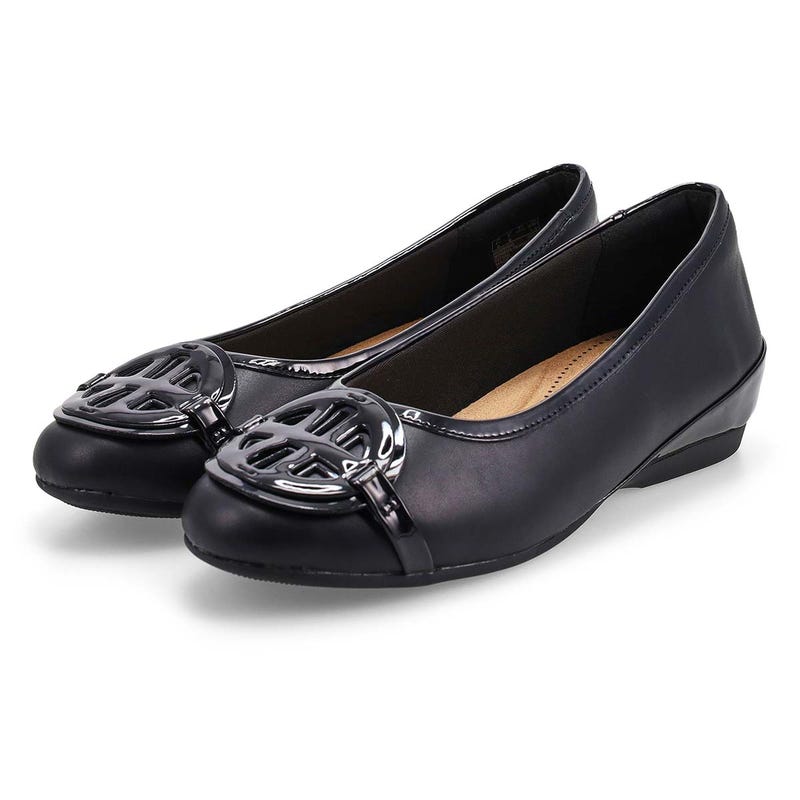 Chaussure habillée à talon Cathrynn Luna pour femmes - Noir
