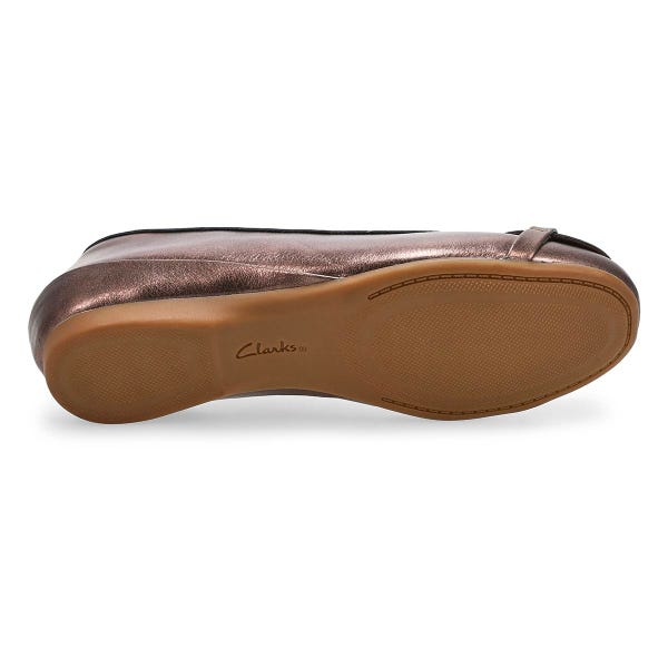 Chaussure habillée à talon Cathrynn Luna pour femmes - bronze métallisé