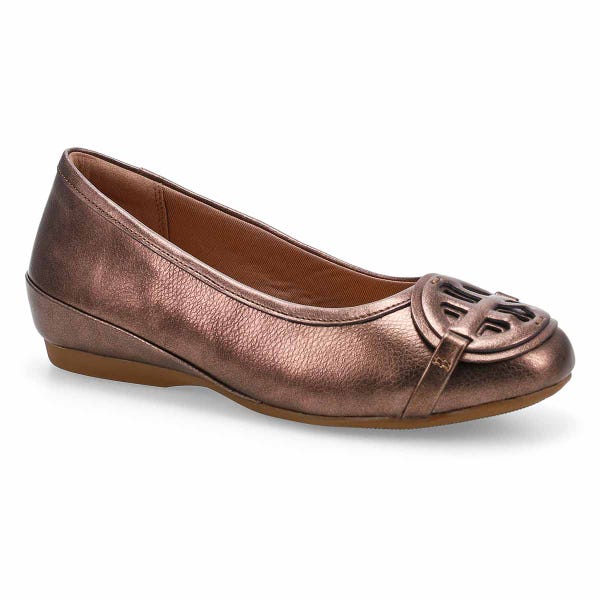 Chaussure habillée à talon Cathrynn Luna pour femmes - bronze métallisé