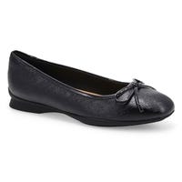 Women's Jazmynn Bow Ballet Shoe - Black Interest