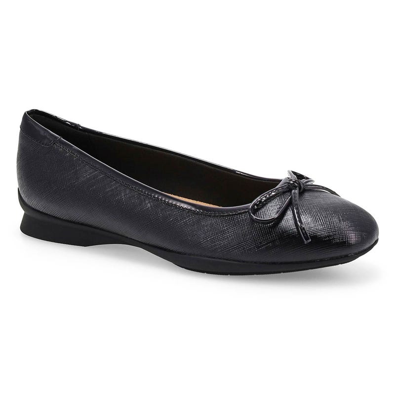 Women's Jazmynn Bow Ballet Shoe - Black Interest