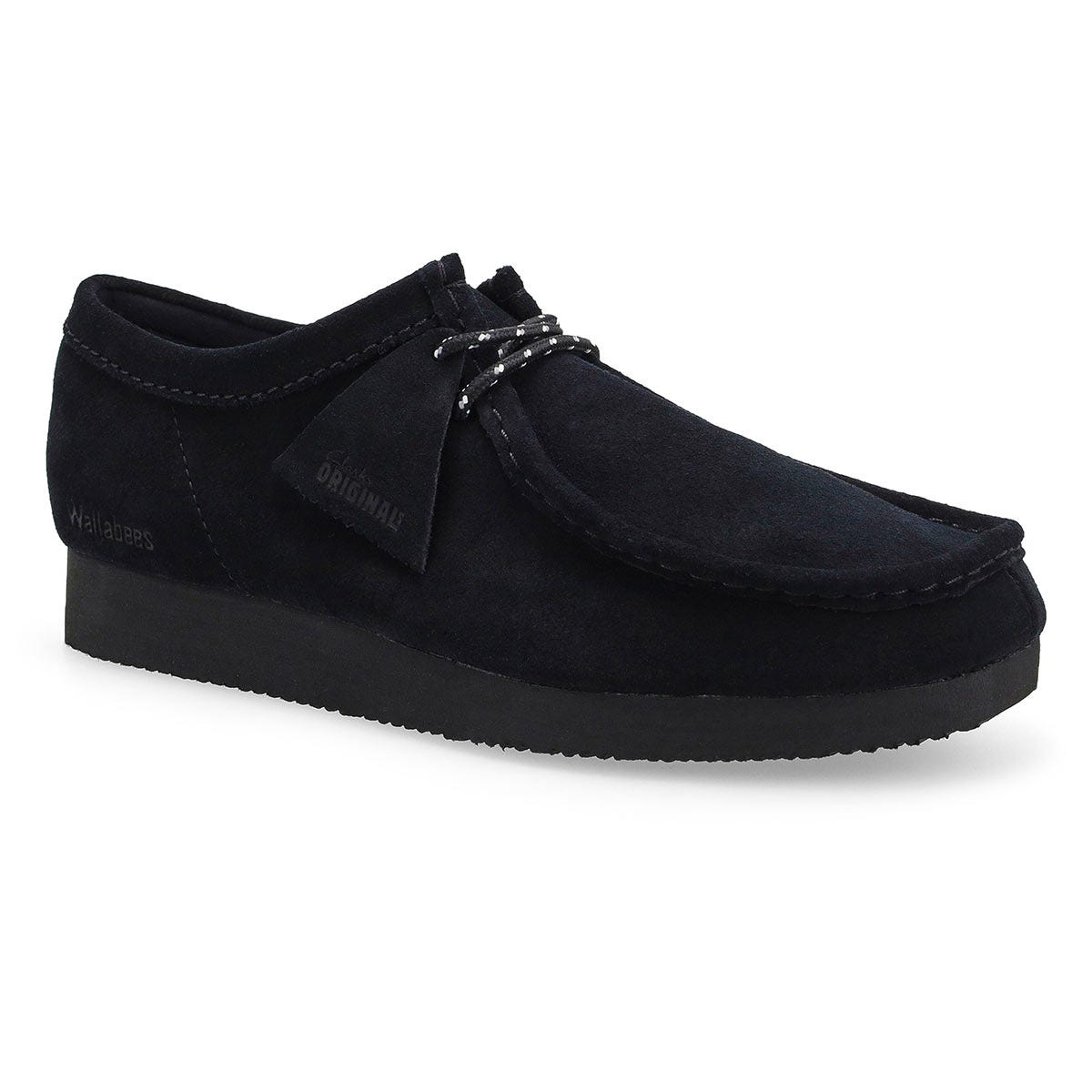 Men's Wallabee Lite Casual Lace Up Shoe - Black/Bl