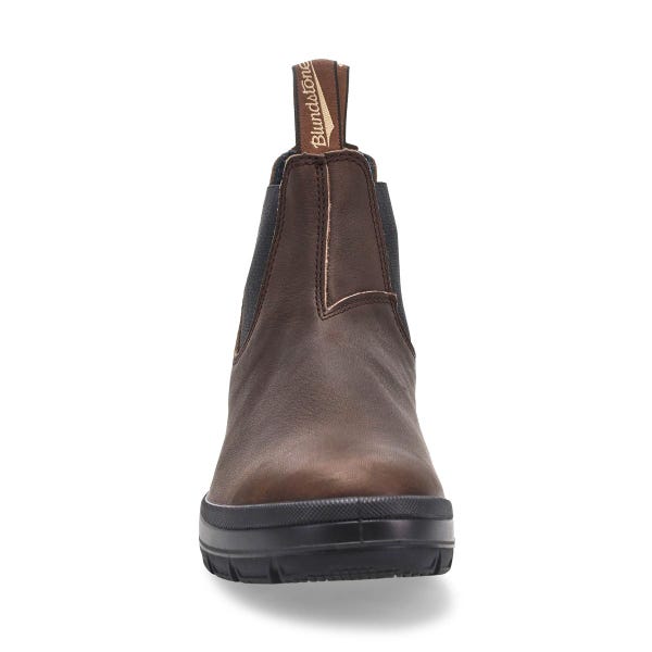 Blundstone 2634 Terrain Chelsea boot in Rocky Road pebbled leather.