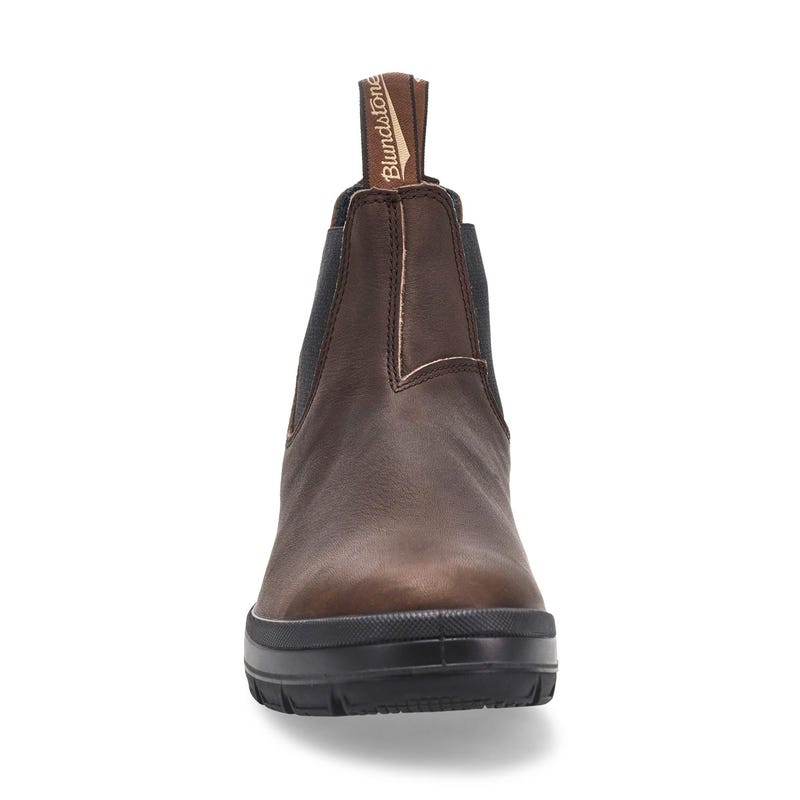 Blundstone 2634 Terrain Chelsea boot in Rocky Road pebbled leather.