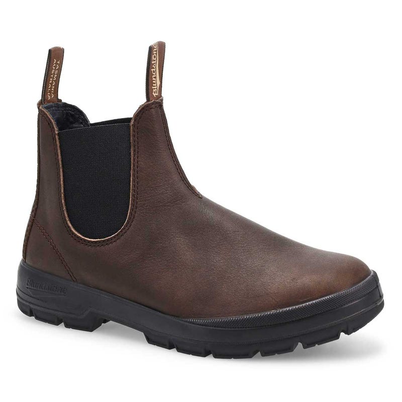 Blundstone 2634 Terrain Chelsea boot in Rocky Road pebbled leather.