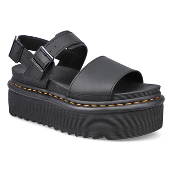 Women's Voss Quad 2 Strap Platform Sandal - Black