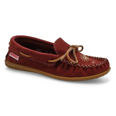 SoftMocs en nubuck 2672, bordeaux, femmes