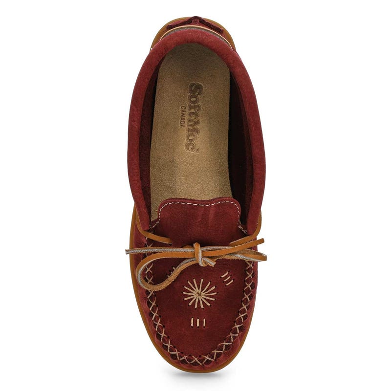Women's 2672 Nubuck SoftMocs - Burgundy
