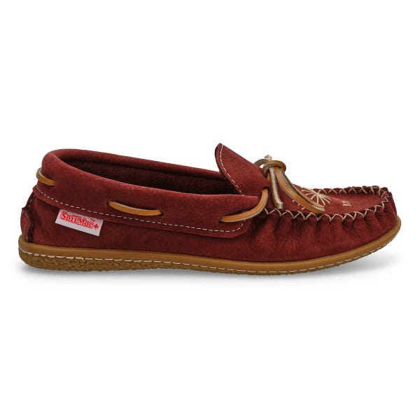 Women's 2672 Nubuck SoftMocs - Burgundy