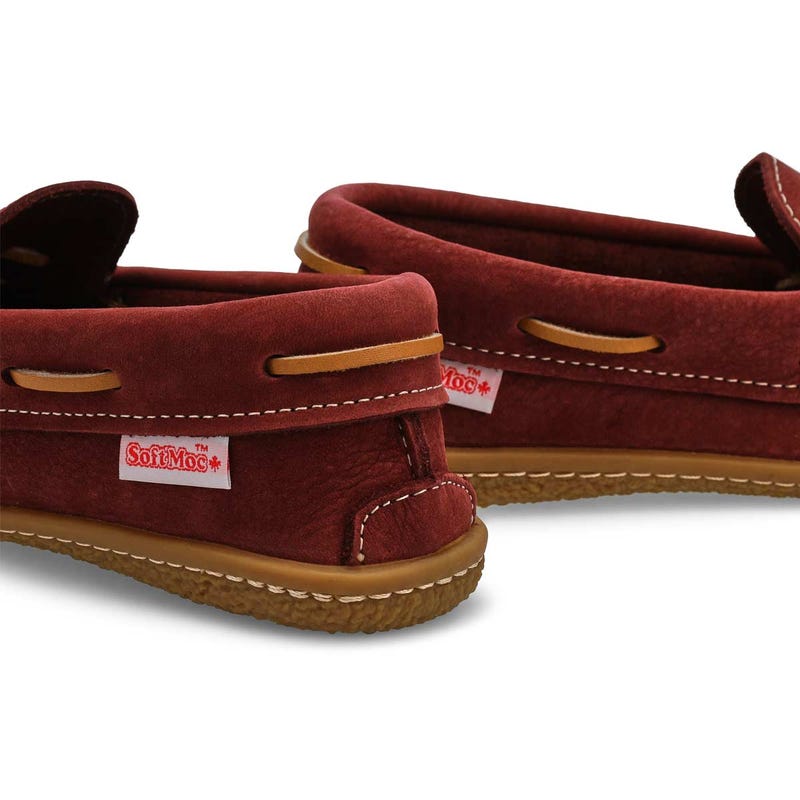 Women's 2672 Nubuck SoftMocs - Burgundy
