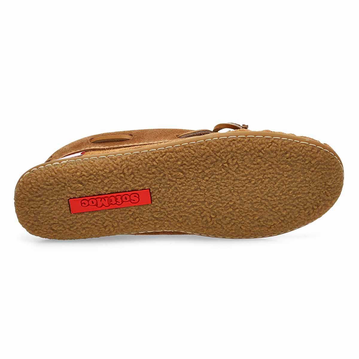 SoftMocs en suède 2672, moka, femmes