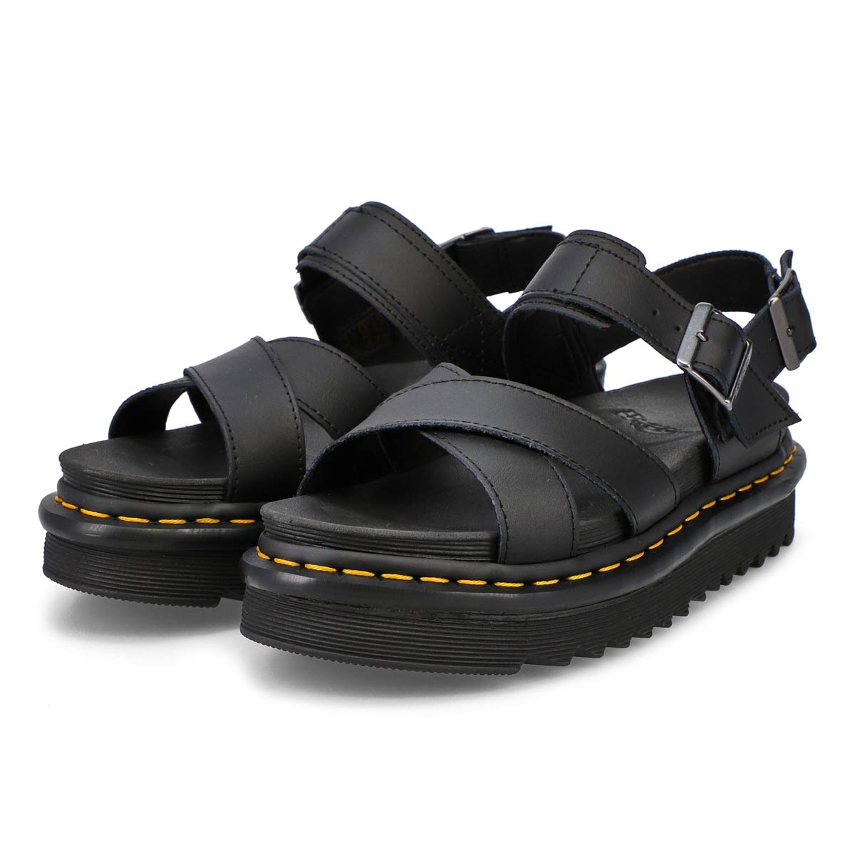 Women's Voss II 2 Strap Casual Sandal - Black