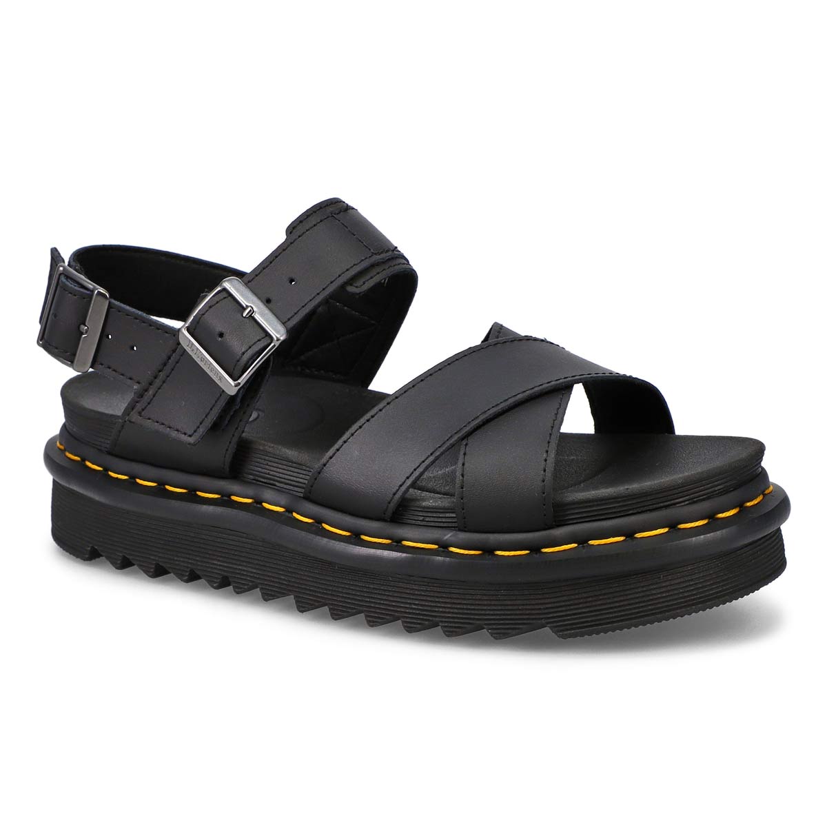 Women's Voss II 2 Strap Casual Sandal - Black