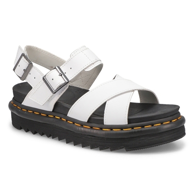 Lds Voss II 2 Strap Casual Sandal - White