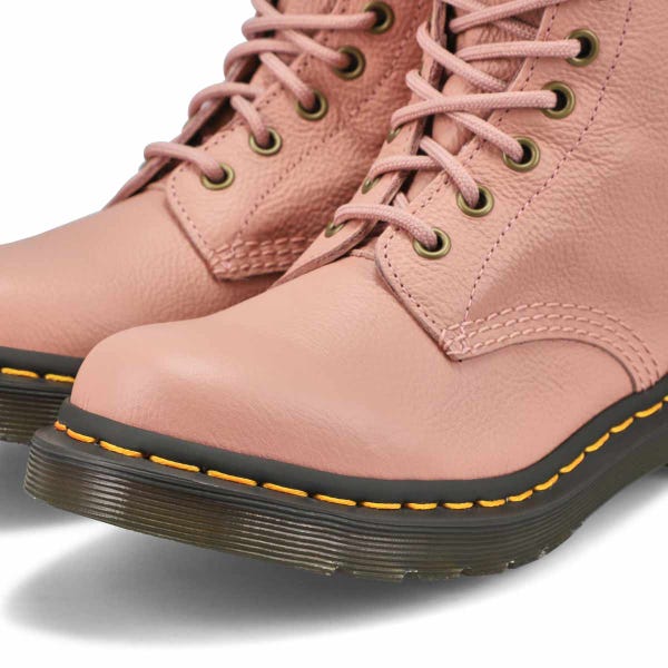 Women's 1460 Pascal Virginia 8-Eye Comba Boot - Peach/Beige